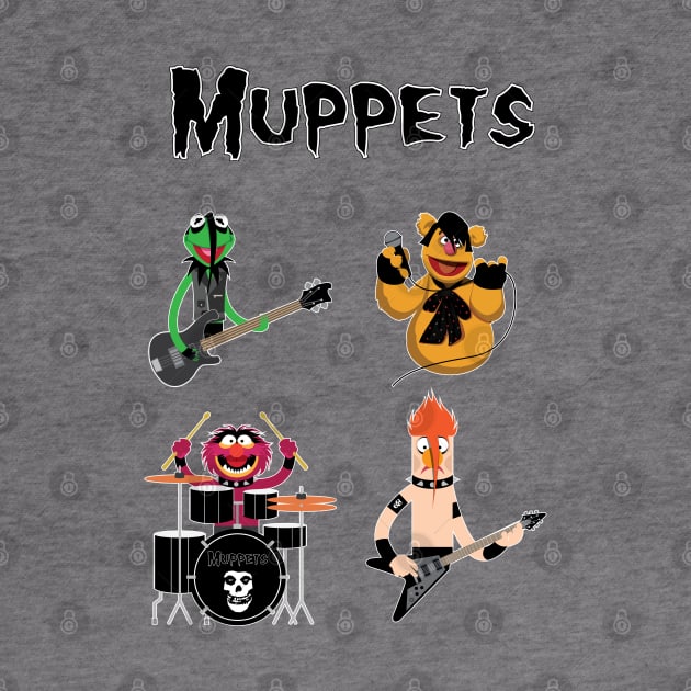 Punk Muppets by Baby Rockstar